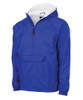 Royal Monogrammed Charles River Pull over Lined waind and water Resistant rain Jacket Folds in its own Pocket