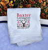 Everything Else Birth Announcement Quilt-Deer 
