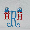 Everything Else Monogrammed Quilt-Train 