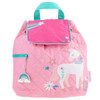 Stephen Joseph Unicorn 2  Quilted Backpack 