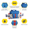 Kids Personalized  rocket backpack