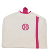 Natural and Pink Monogrammed Garment