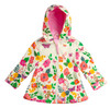 Front Of Rain Jacket by Stephen Joseph with a floral design and the option to monogram