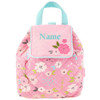 Stephen Joseph Floral Quilted Toddler Backpack. 