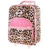 Stephen Joseph Toddler Rolling Luggage Leopard Print 