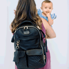 Backpack Diaper Bag Black by Itzy Ritzy lifestyle photo