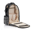 Fully Open View of the Itzy Ritzy Diaper Bag