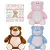 Cubbie Birth Info Teddy Bears 