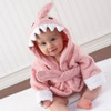 Pink Shark Robe for Baby