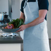 Life style photo of Blue Kitchen Apron