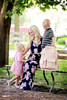 LIKE STYLE PHONTO OF MOM AND KIDS WITH A Pink Baby Girl Diaper Bag