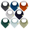 solid color bandana bibs