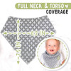 Size chart for bandana bibs