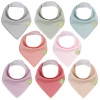 bandana bibs baby pastels