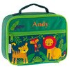 toddler lunch bag insulated with a zoo print by Stephen Joseph