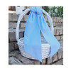 Blue Easter Sash Personalized With Single Initial and Bunny