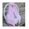 Pink Monogrammed  Easter Basket Bow