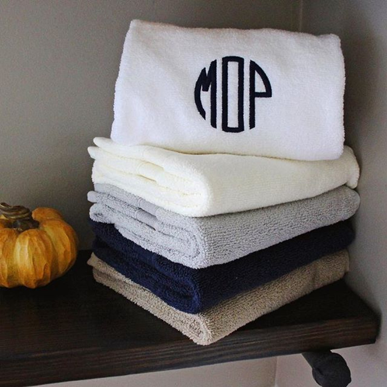 Monogrammed Hand Towel