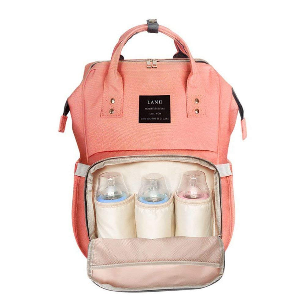 coral diaper bag backpack