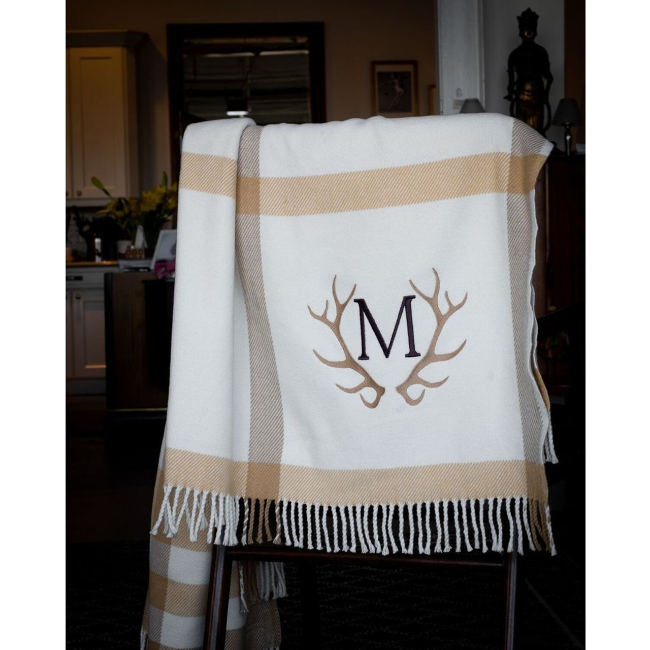 Monogrammed throws 2025