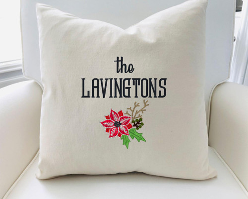  Personalized Family Pillow 