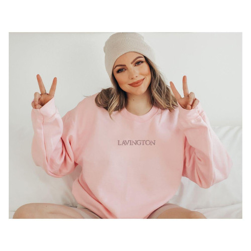 BELLA CANVAS Embroidered Name Sweatshirt 
