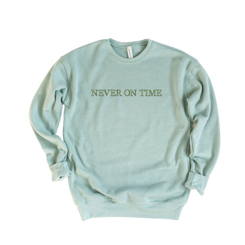 BELLA CANVAS Custom Embroidered Sweatshirt 