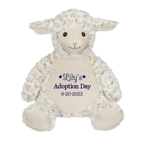 EB Adoption Day Stuffed Animal 