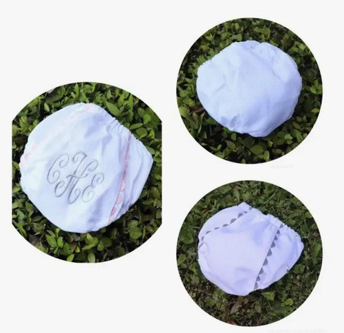 THE ROYALTY COLLECTION Monogrammed Diaper Cover 