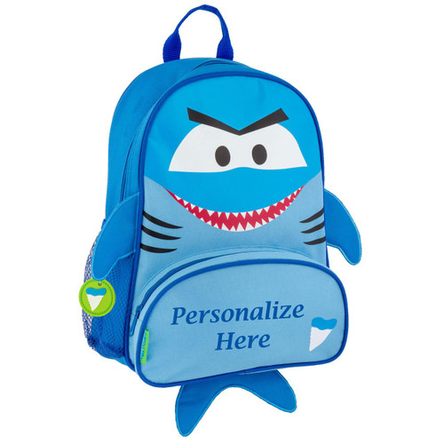 Stephen Joseph Personalized Shark Backpack Sidekick 