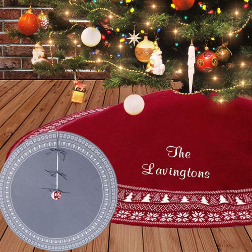  Personalized Tree Skirt 