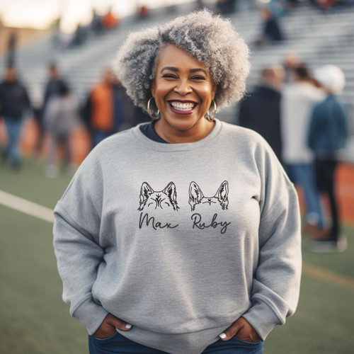Gilden Custom Dog Ear Sweatshirt 