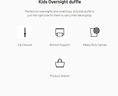 CB Doll Silhouette Overnight Bag 