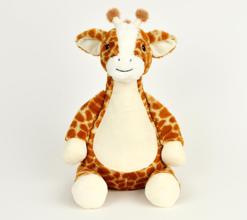 Cubbie Personalized Giraffe Stuffed Animal with Embroidered Name 