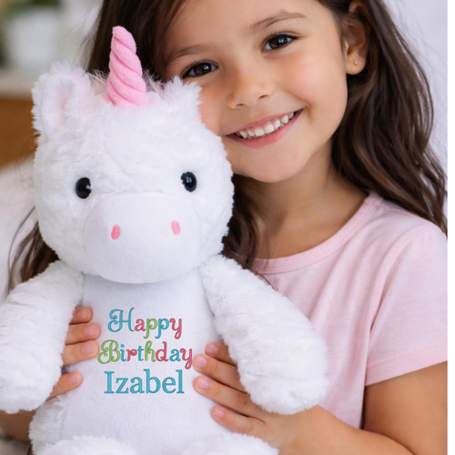 Cubbie Birthday Stuffed Animal – Personalized Plush Gift 