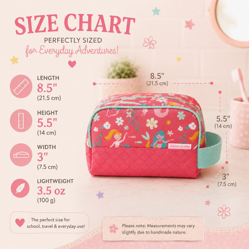 Stephen Joseph Personalized Mermaid Duffle Bag 