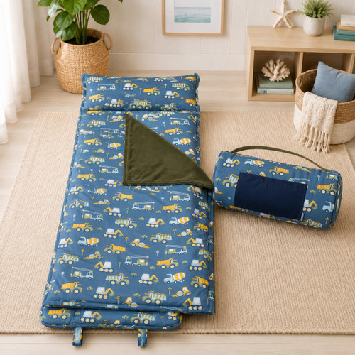Stephen Joseph Personalized Construction Nap Mat 