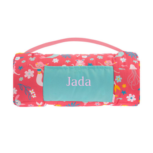 Stephen Joseph Personalized Mermaid Nap Mat for Preschool & Daycare 