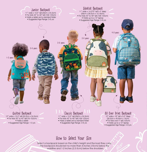 Stephen Joseph Personalized Kids Backpack – Race Car School Backpack 