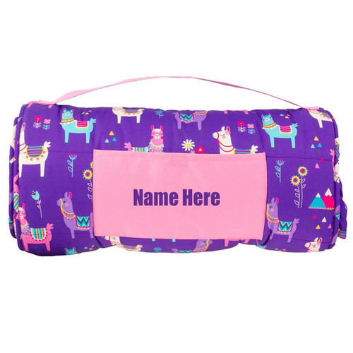 Personalized Llama Nap Mat by Stephen Joseph