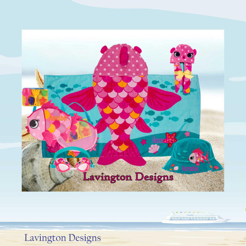 Stephen Joseph Pink Fish Beach Set 