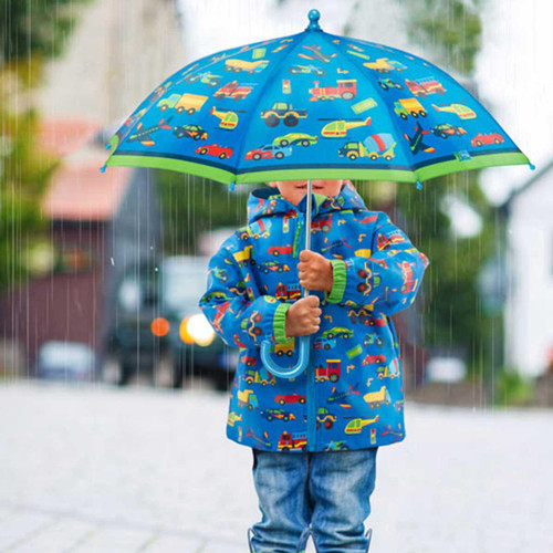 Stephen Joseph Transportation Rain Coat Personalized Set 