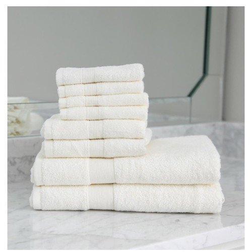 CB Monogrammed Towel SET Ivory 