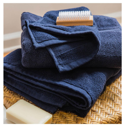 CB Monogrammed Towel SET Navy 