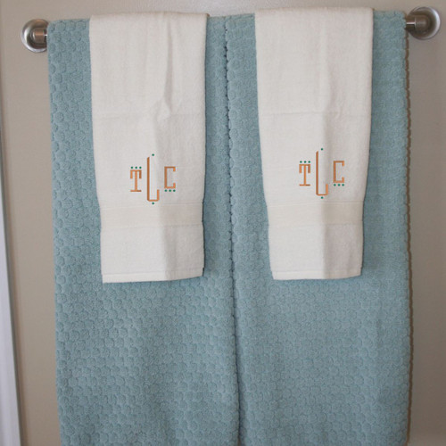 Monogrammed Hand Towels