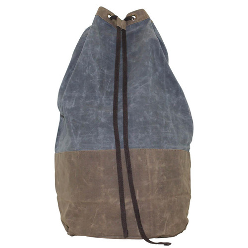 CB Waxed Canvas Laundry Duffel -Slate 