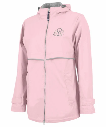 Charles River Monogrammed  Ladies New Englander 