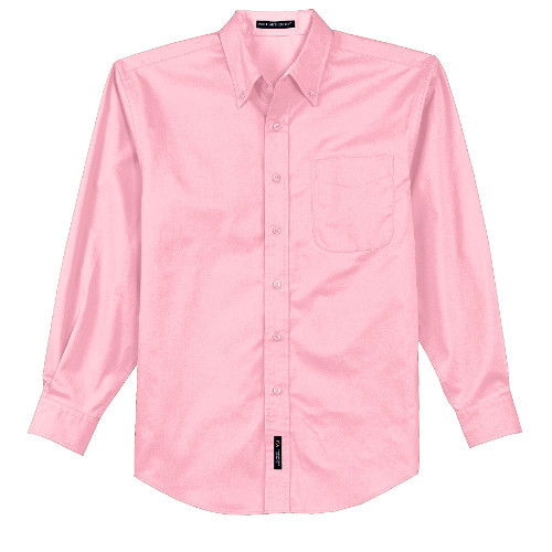 personalized Pink oxford button down ship for bridesmaids