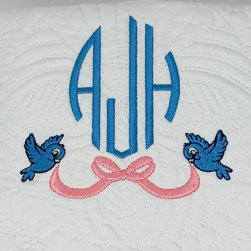 Everything Else Baby Quilt  with Birds 