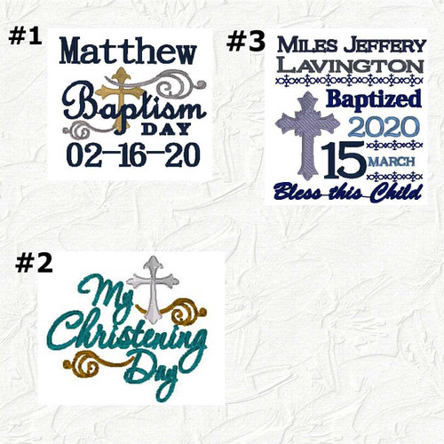 Cubbie Personalized Stuffed Animal -Baptism 